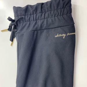 GYMSHARK X WHITNEY SIMMONS JOGGERS BLACK SMALL